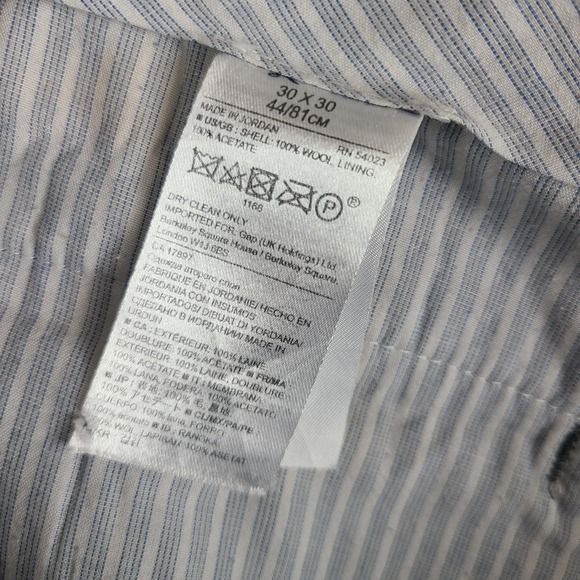 Banana Republic Pants Mens 30x30 Dark Gray Modern Slim Fit Trousers Dress Slacks - Picture 8 of 13